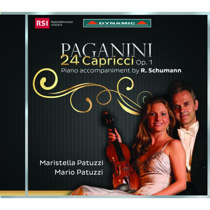 Patuzzi/Patuzzi - Paganini:24 Capricci, Op. 1, Piano accompaniment by Robert Schumann - CDS7774