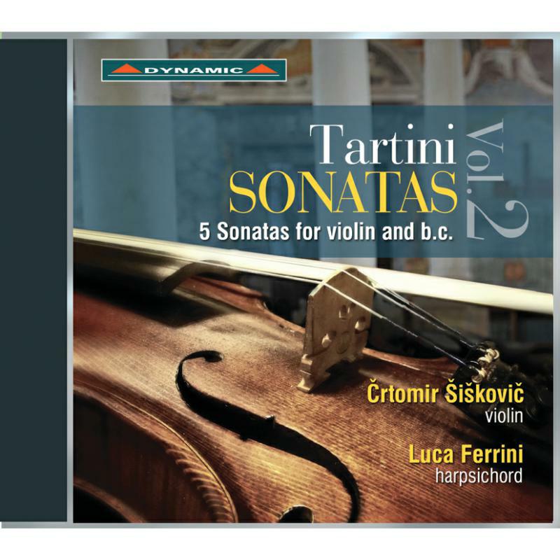 Siskovic/Ferrini - Tartini: Sonatas, Vol. 2, 5 Sonatas for violin and b.c. - CDS7775