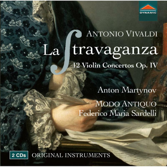Martynov/Modo Antiquo - Antonio Vivaldi: La Stravaganza, 12 Violin Concertos - CDS7778
