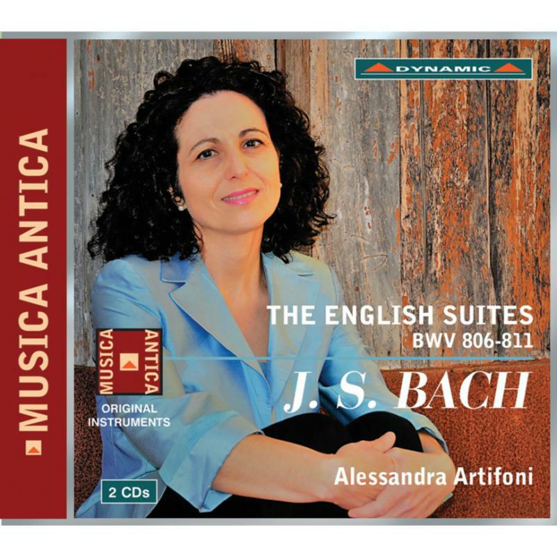 Alessandra Artifoni - Johann Sebastian Bach: The English Suites, BWV 806-811 - CDS7793