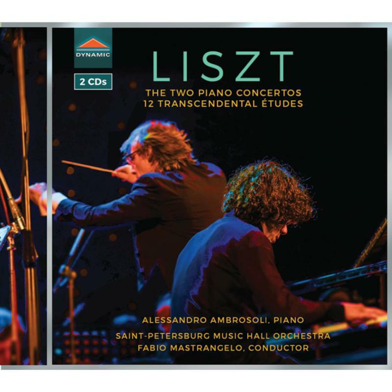 Ambrosoli/Sinfonietta - Franz Liszt: The Two Piano Concertos, 12 transcendental Études - CDS7801