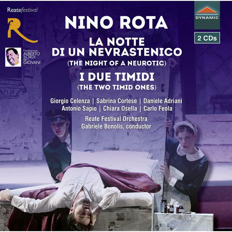 Various - Nino Rota: La notte di un nevrastenico, I due timidi - CDS7830