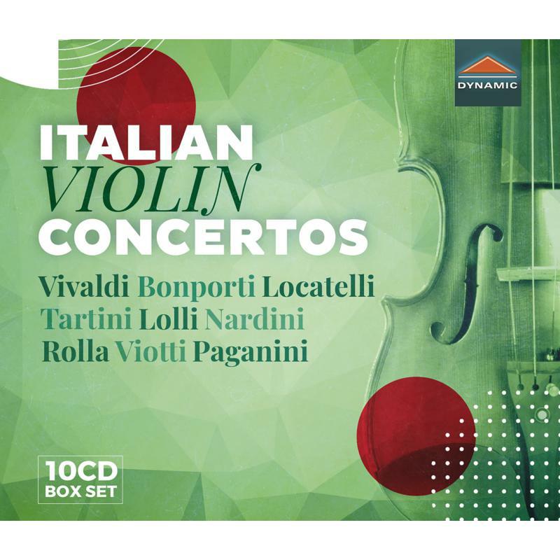 Orch Teatro Carlo Felice - Italian Violin Concertos: Antonio Vivaldi, Francesco Antonio Bonporti, Pietro Antonio Locatelli, Giuseppe Tartini, Anton - CDS7861