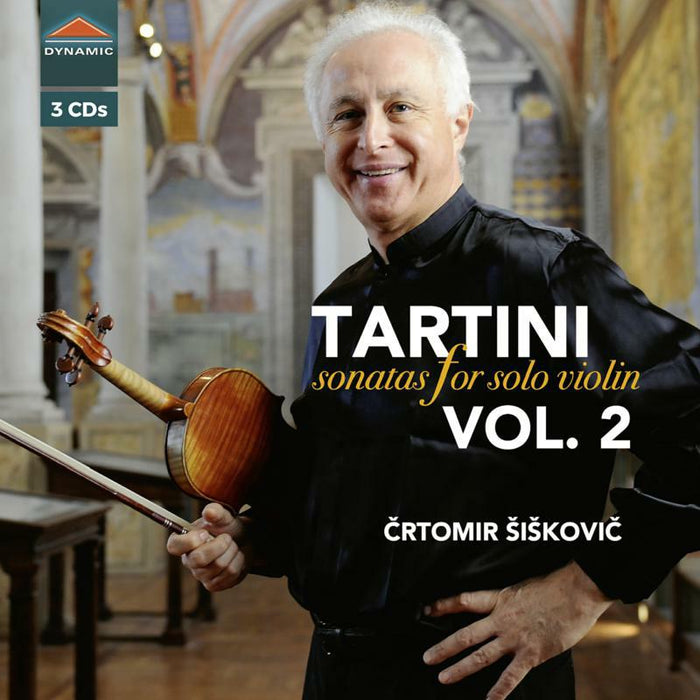 Crtomir Siskovic - Giuseppe Tartini: Sonatas for Solo Violin, Vol. 2 - CDS7869