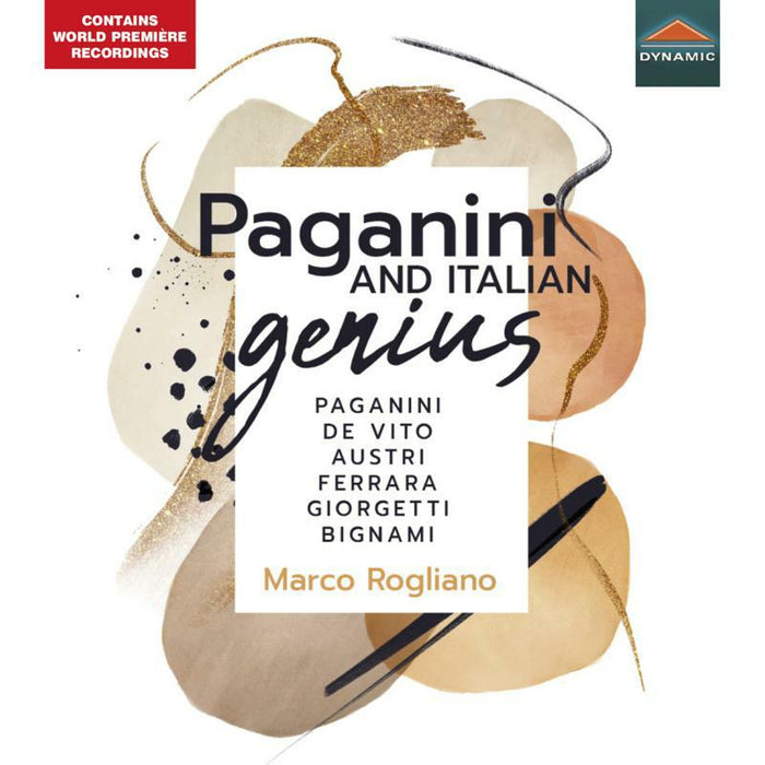 Marco Rogliano - Paganini and Italian Genius - CDS7903