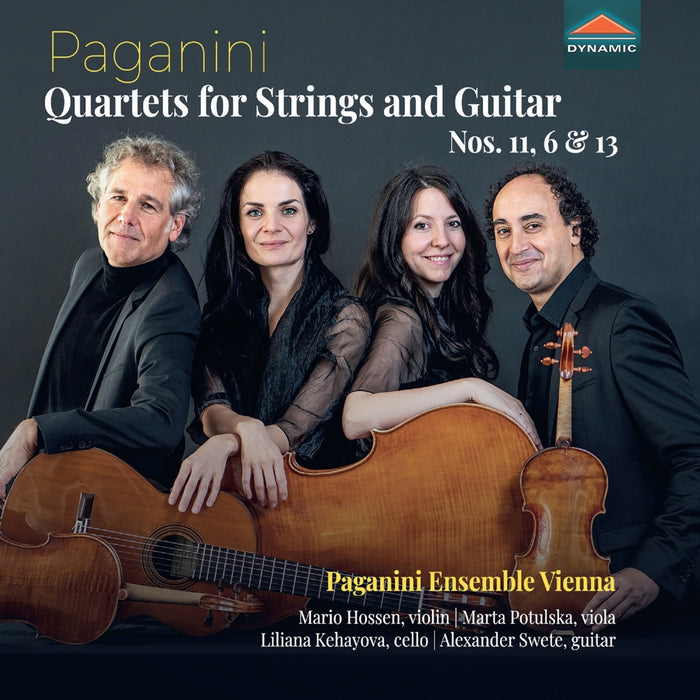 Paganini Ensemble Vienna - Nicolo Paganini: Quartets for String and Guitar, Vol. 4 - Nos. 11, 6 & 13 - CDS7974