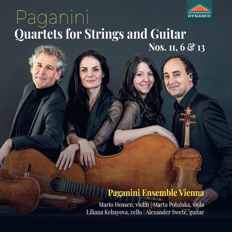 Paganini Ensemble Vienna - Nicolo Paganini: Quartets for String and Guitar, Vol. 4 - Nos. 11, 6 & 13 - CDS7974