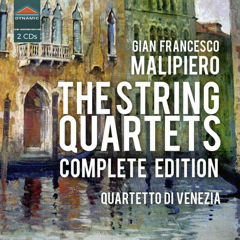 QUARTETTO DI VENEZIA - MALIPIERO:STRING QUARTETS - CDS7976