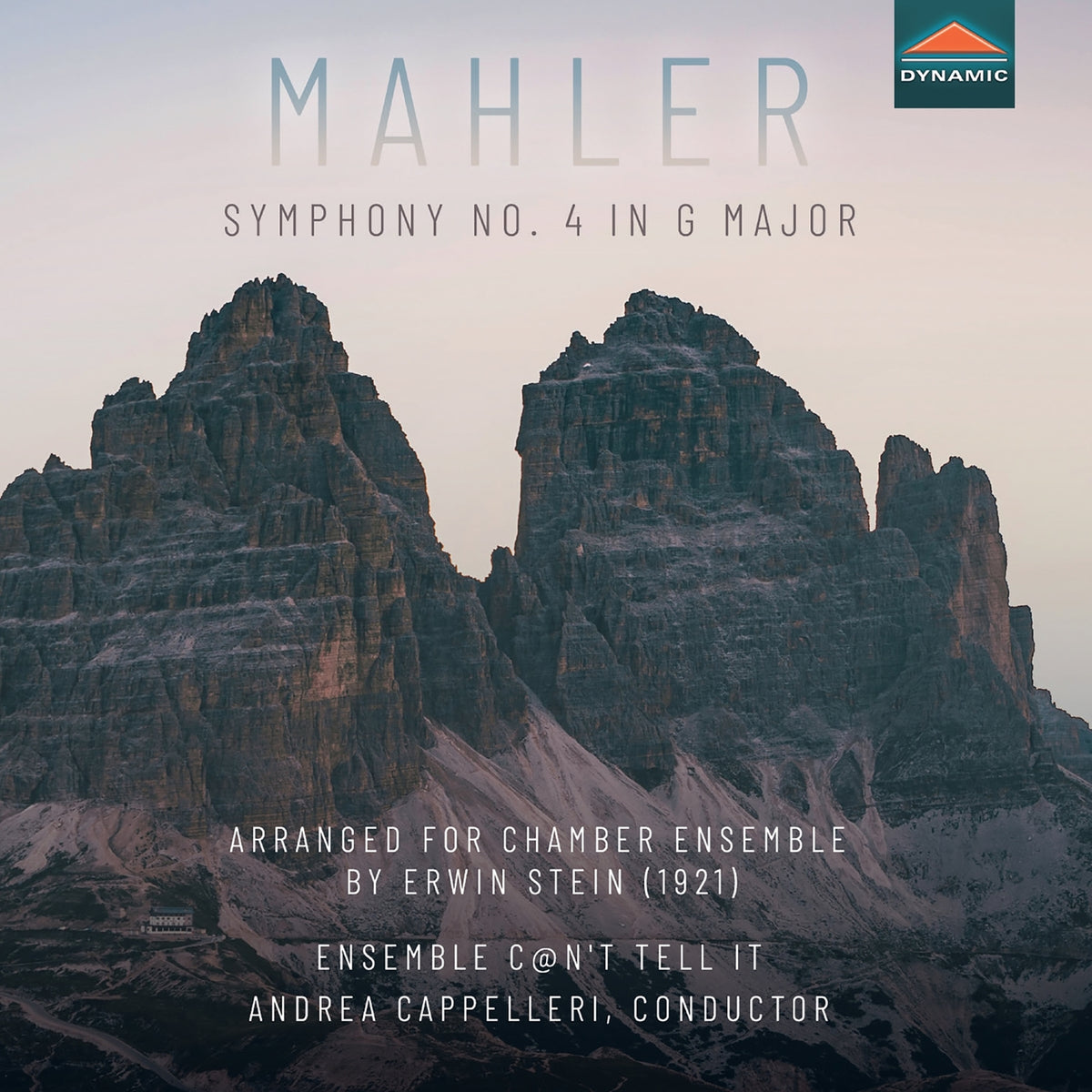 Ensemble C@n't tell it; Andrea Cappelleri - Gustav Mahler: Symphony No. 4 in G major - Arranged for chamber ensemble by Erwin Stein (1921) - CDS8043