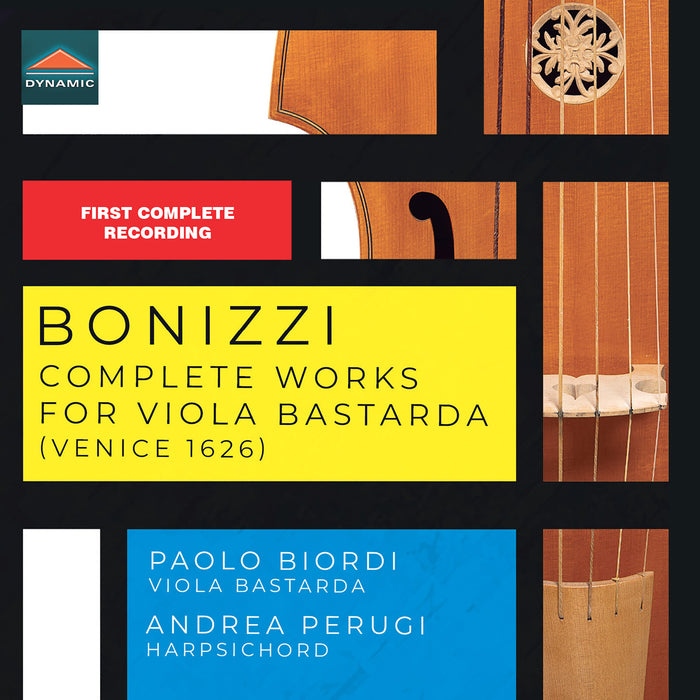 Paolo Biordi; Andrea Perugi - Vincenzo Bonizzi: Complete Works for Viola Bastarda (Venice 1626) - CDS8045