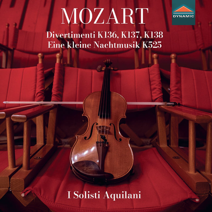 I Solisti Aquilani; Daniele Orlando - Wolfgang Amadeus Mozart: Divertimenti K136, K137, K138; Eine kleine Nachtmusik K525 - CDS8052