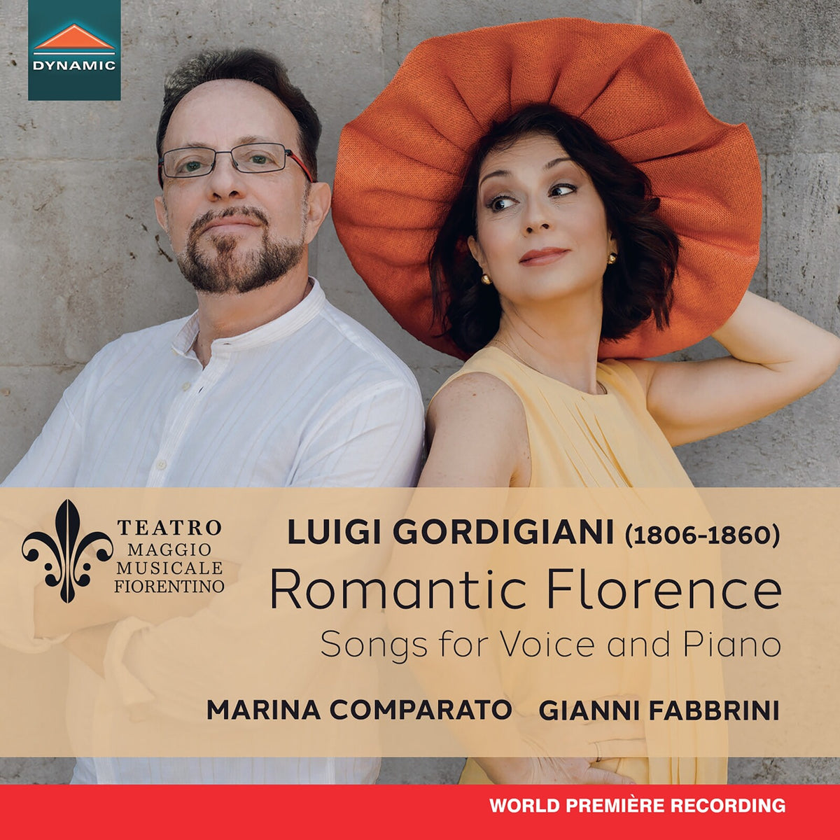 Marina Comparato; Gianni Fabbrini - Luigi Gordigiani: Romantic Florence - Songs for Voice and Piano - CDS8082