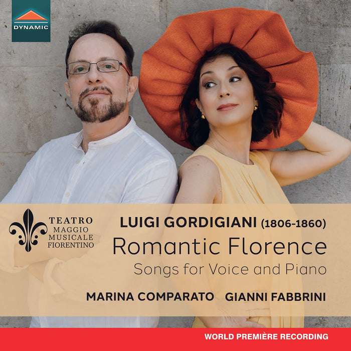 Marina Comparato; Gianni Fabbrini - Luigi Gordigiani: Romantic Florence - Songs for Voice and Piano - CDS8082