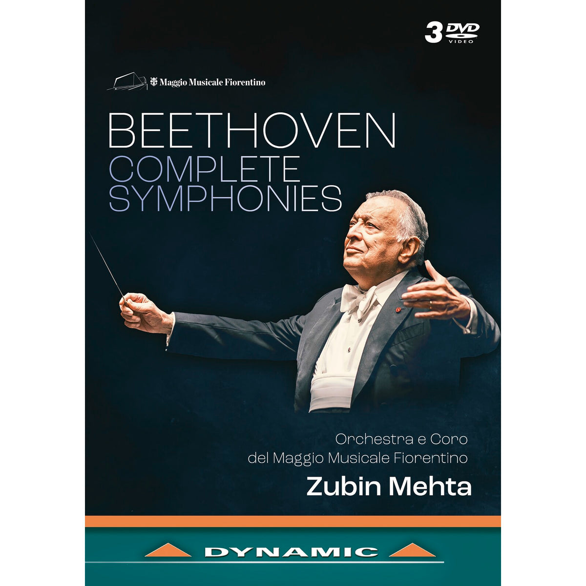 Mandy Fredrich; Marie-Claude Chappuis; AJ Glueckert; Tareq Nazmi; Lorenzo Fratini; Orchestra e Coro del Maggio Musicale Fiorentino; Tiziano Mancini; Zubin Mehta - Ludwig van Beethoven: Complete Symphonies - 37950