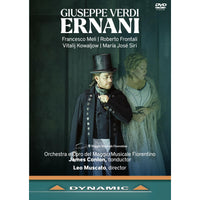 Francesco Meli; Roberto Frontali; Vitalij Kowaljow; Maria Jose Siri; Xenia Tziouvaras; Joseph Dahdah; Davide Piva; Lorenzo Fratini; Orchestra and Chorus del Maggio Musicale Fiorentino; Leo Muscato; James Conlon - Giuseppe Verdi: Ernani - 37972