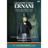 Francesco Meli; Roberto Frontali; Vitalij Kowaljow; Maria Jose Siri; Xenia Tziouvaras; Joseph Dahdah; Davide Piva; Lorenzo Fratini; Orchestra and Chorus del Maggio Musicale Fiorentino; Leo Muscato; James Conlon - Giuseppe Verdi: Ernani - 37972
