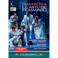 Eleonora Bellocci; Martina Licari; Rocco Cavalluzzi; Matteo Loi; Valentino Buzza; Angela Schisano; Diego Procoli; Theresia Orchestra; Cesare Scarton; Alessandro De Marchi - Domenico Cimarosa: Le astuzie femminili - 37989