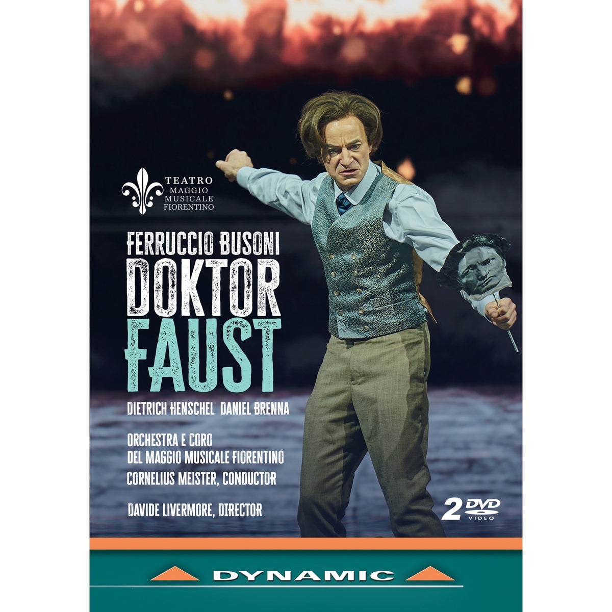 Dietrich Henschel; Daniel Brenna; Wilhelm Schwinghammer; Joseph Dahdah; Olga Bezsmertna; Florian Stern; Lorenzo Fratini; Davide Livermore; Orchestra e Coro del Maggio Musicale Fiorentino; Cornelius Meister - Ferruccio Busoni: Doktor Faust - 37998