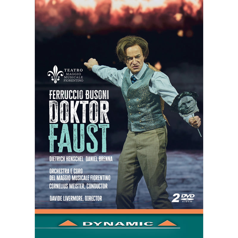 Dietrich Henschel; Daniel Brenna; Wilhelm Schwinghammer; Joseph Dahdah; Olga Bezsmertna; Florian Stern; Lorenzo Fratini; Davide Livermore; Orchestra e Coro del Maggio Musicale Fiorentino; Cornelius Meister - Ferruccio Busoni: Doktor Faust - 37998