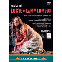 Vito Priante; Patrick Kabongo; Julien Henric; David Astorga; Roberto Lorenzi; Caterina Sala; Coro dell'Accademia Teatro alla Scala; Salvo Sgro; Orchestra Gli Originali; Jacopo Spirei; Pierre Dumoussaud - Gaetano Donizetti: Lucie de Lammermoor - DYN38030