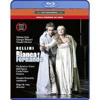 Salome Jicia; Giorgio Misseri; Nicola Ulivieri; Alessio Cacciamani; Giovanni Battista Prodi; Elena Belfiore; Carlotta Vichi; Antonio Mannarino; Orchestra e Coro dell'Opera Carlo Felice Genova; Donato Renzetti - BELLINI: BIANCA E FERNANDO - 57954