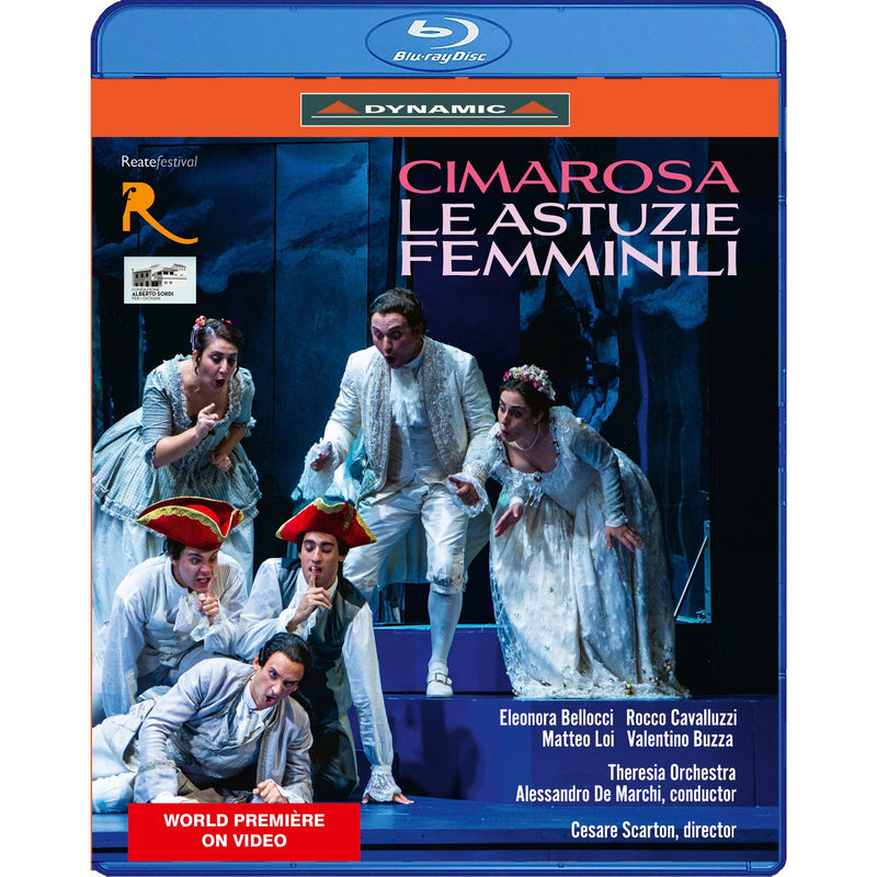 Eleonora Bellocci; Martina Licari; Rocco Cavalluzzi; Matteo Loi; Valentino Buzza; Angela Schisano; Diego Procoli; Theresia Orchestra; Cesare Scarton; Alessandro De Marchi - Domenico Cimarosa: Le astuzie femminili - 57989