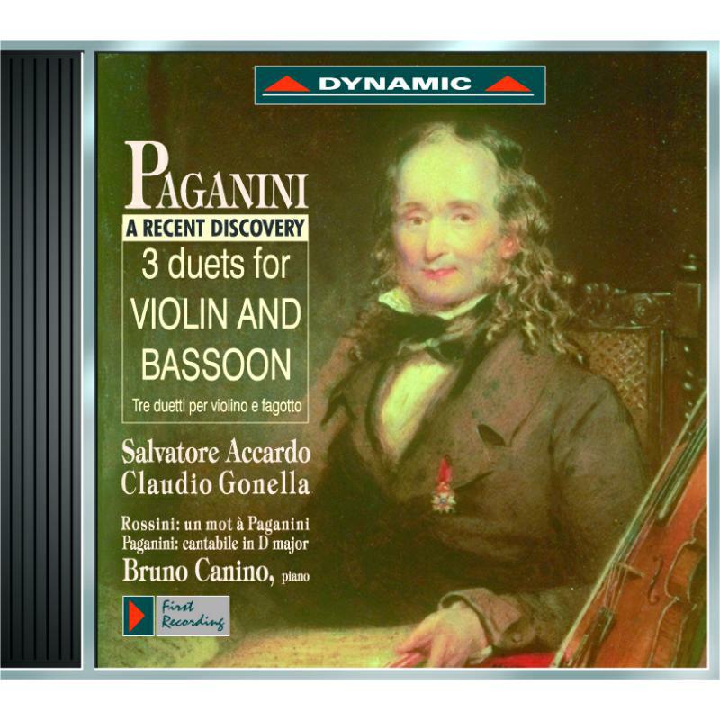 Accardo Salvatore, Claudio - Paganini: Works Violin/ Bassoon - CDS184
