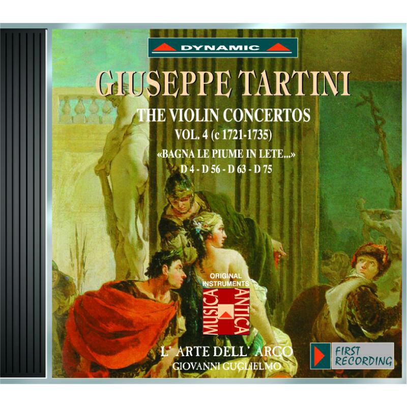 Guglielmo Giovanni - Tartini: The Violin Concertos Vol. 4 - CDS220
