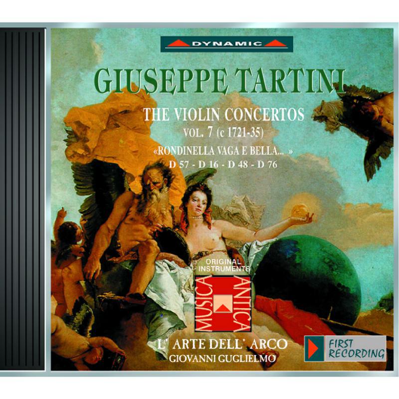 L'Arte Dell'Arco - Guglielmo - Tartini: The Violin Concertos Vol. 7 - CDS279