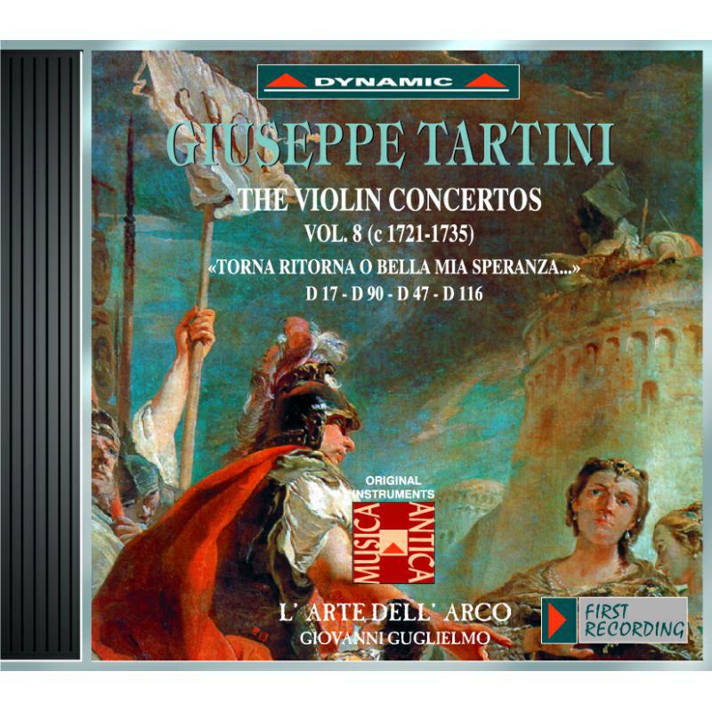 L'Arte Dell'Arco - Guglielmo - Tartini: The Violin Concertos Vol. 8 - CDS355