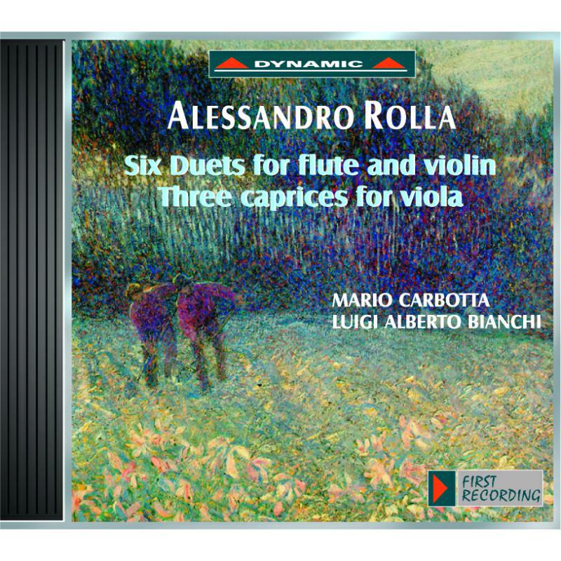 Mario Carbotta, Bianchi - Rolla: Six Duets For Flute And Violin - Three Caprices For Viola - CDS371