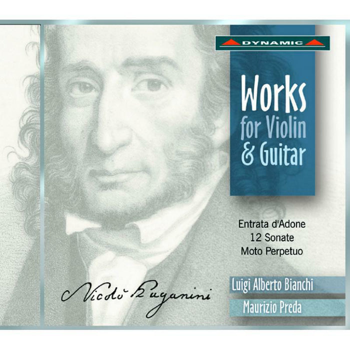 Luigi Alberto Bianchi, Violin - Paganini: Works For Violin And Guitar - CDS411