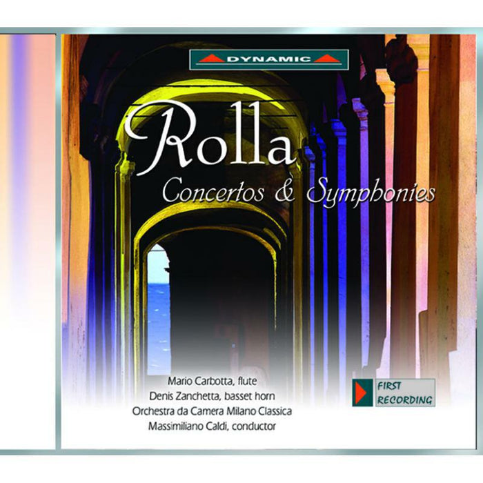 Carbotta, Massimiliano Caldi - Rolla: Concertos And Symphonies - CDS429