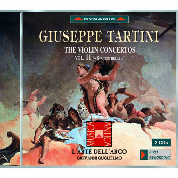 L'Arte Dell'Arco, Guglielmo - Tartini: The Violin Concertos Vol. 11 - CDS445
