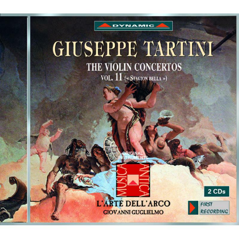 L'Arte Dell'Arco, Guglielmo - Tartini: The Violin Concertos Vol. 11 - CDS445