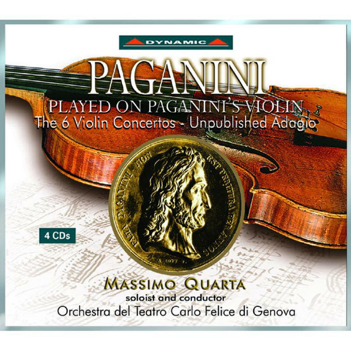 Massimo Quarta - Paganini: 6 Violin Concertos - CDS450