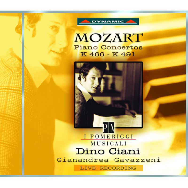 Dino Ciani, Piano, Gavazzeni - MOZART: CIANI PLAYS MOZART - CDS452