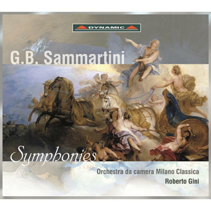 Orch Milano Classica:Gini - Sammartini: Symphonies - CDS460