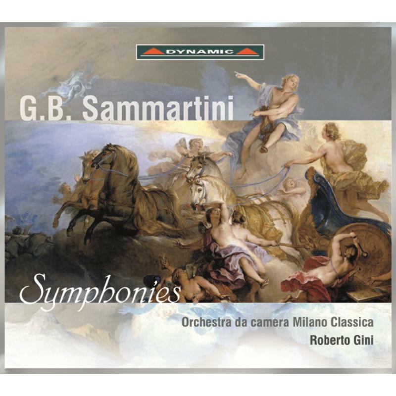 Orch Milano Classica:Gini - Sammartini: Symphonies - CDS460