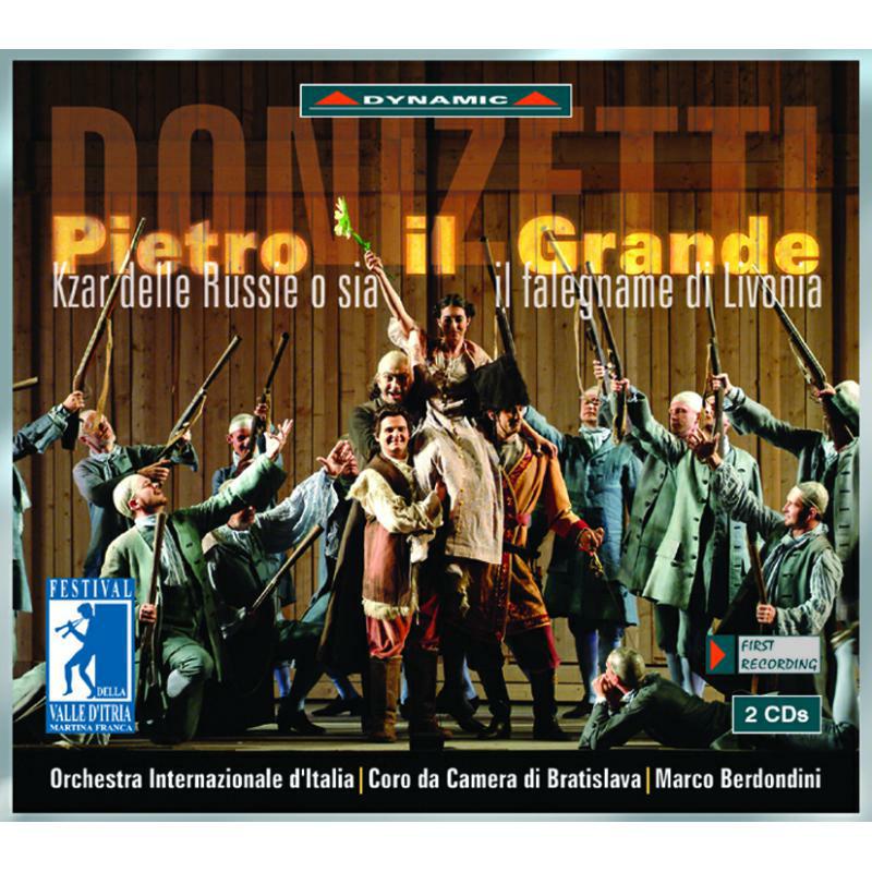 Vito Priante, Marco Berdondini - Donizetti: Pietro Il Grande - CDS473