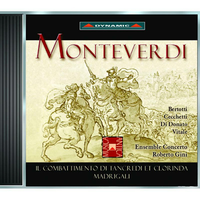 Lavinia Bertotti, Roberto Gini - Monteverdi: Combattimento e Madrigali - CDS478