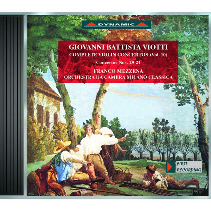 Orchestra Da Camera Milano - Viotti: Complete Violin Concertos Vol. 10 - CDS479