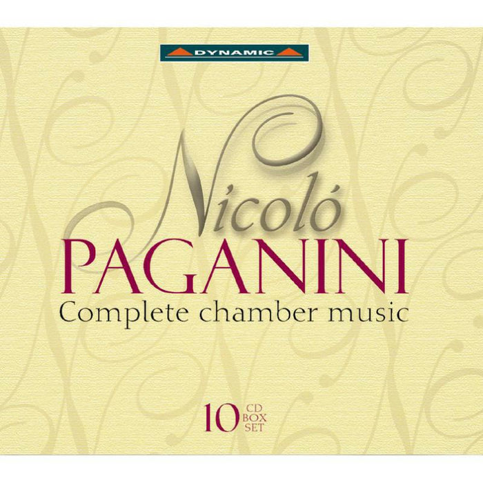 Accardo:Paganini Quartet - Paganini: Complete Chamber Music - CDS553