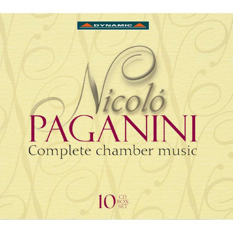 Accardo:Paganini Quartet - Paganini: Complete Chamber Music - CDS553