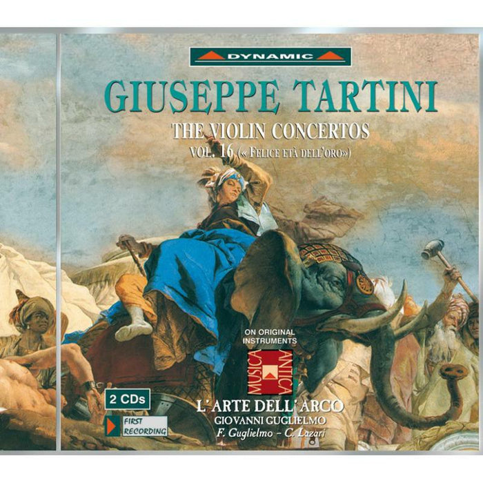 L?Arte Dell?Arco Ensemble - Tartini: The Violin Concertos Vol.16 - CDS613