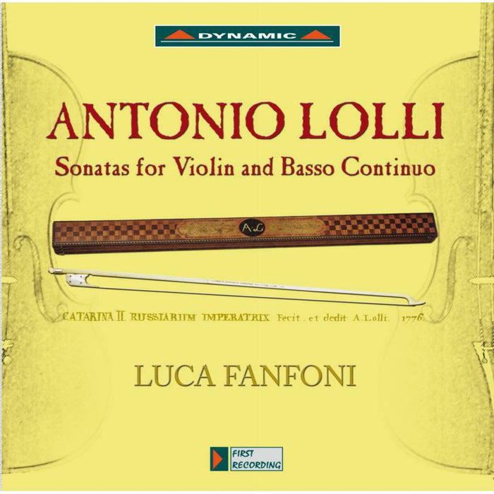Luca Fanfoni - Lolli: Sonatas - CDS660