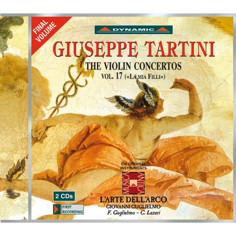 Guglielmo:L'Arte Dell'Arco - Tartini: The Violin Concertos Vol. 17 - CDS6781-2