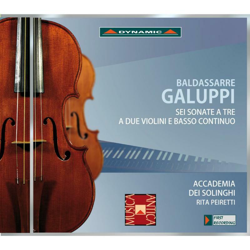 Galuppi - Galuppi: Sei Sonate A Tre/ A Due Violini E Basso Continuo - CDS694