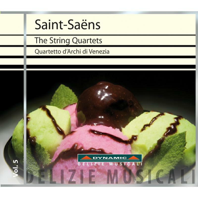 Quartetto D'Archi Di Venezia - Saint Saens: String Quartets Nos.14/ 15 - DM8005