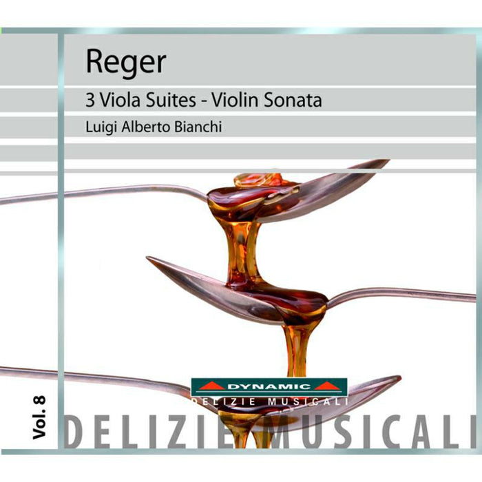 Luigi Alberto Bianchi - Reger: 3 Viola Suites - DM8008